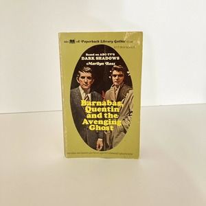 Dark Shadows Barnabas, Quentin and the Avenging Ghost Marilyn Ross 1970